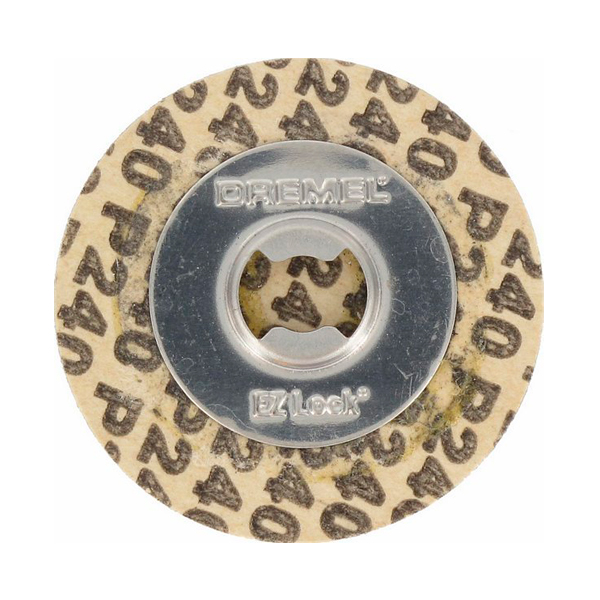 Круги шлифовальные абразивные Dremel (SC413), 30 мм, K240