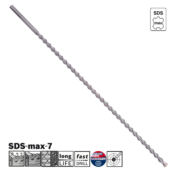 Сверло по бетону Bosch SDS-max-7, 20x800x920 мм