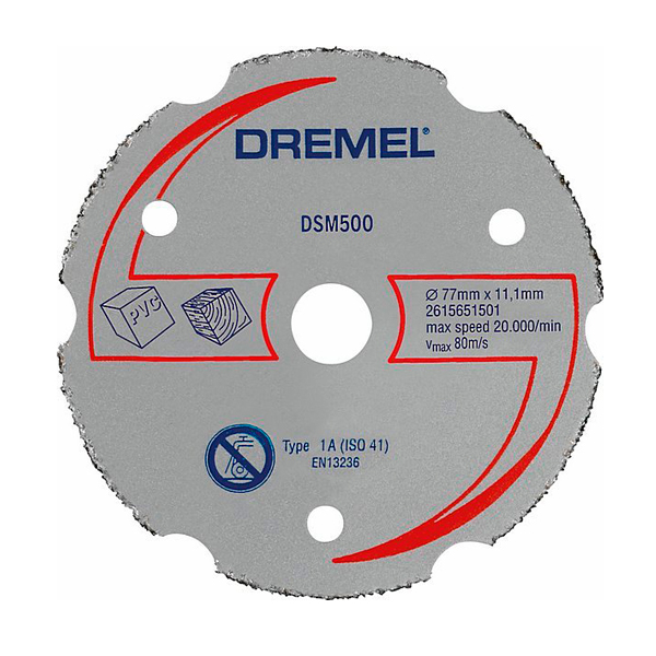 Многофункциональный твердосплавный отрезной круг, Dremel (DSM500)