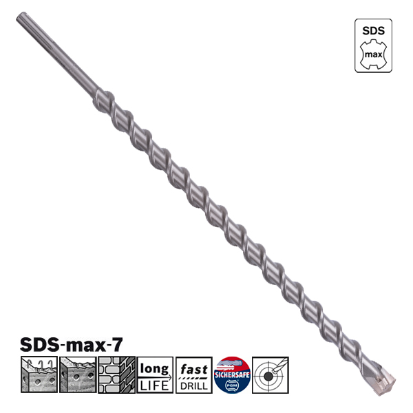 Сверло по бетону Bosch SDS-max-7, 32x600x720 мм_1st