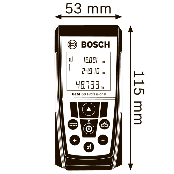 Лазерный дальномер Bosch GLM 50 Professional_3rd