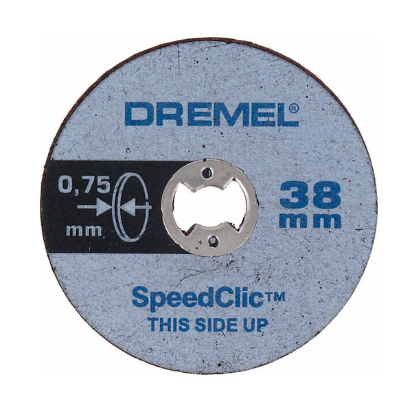 Круг отрезной по металлу DREMEL SpeedClic (SC409), 5 шт_1st